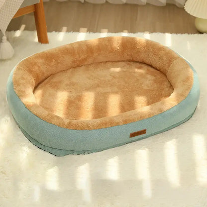 Cat Bed Non-Slip Warm and Soft *Kimpets - Green / XL 75X55cm
