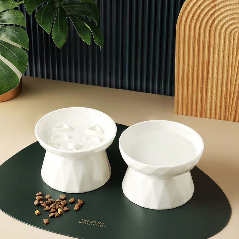 Cat Bowl Diamond Design - Pet bowl