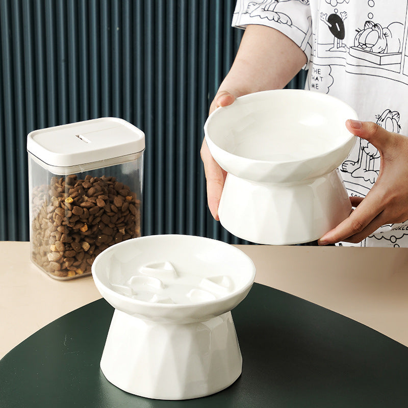 Cat Bowl Diamond Design - Pet bowl