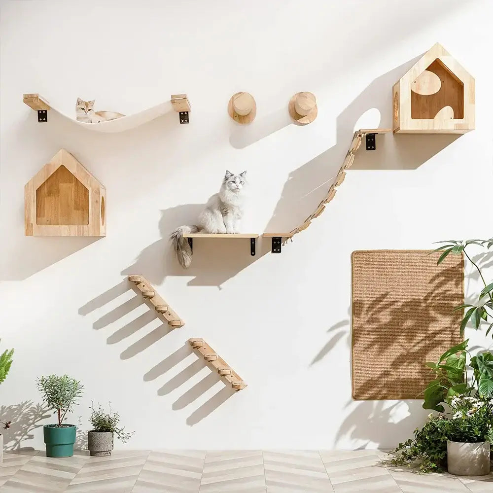 Cat Climbing Shelf Wall Mounted