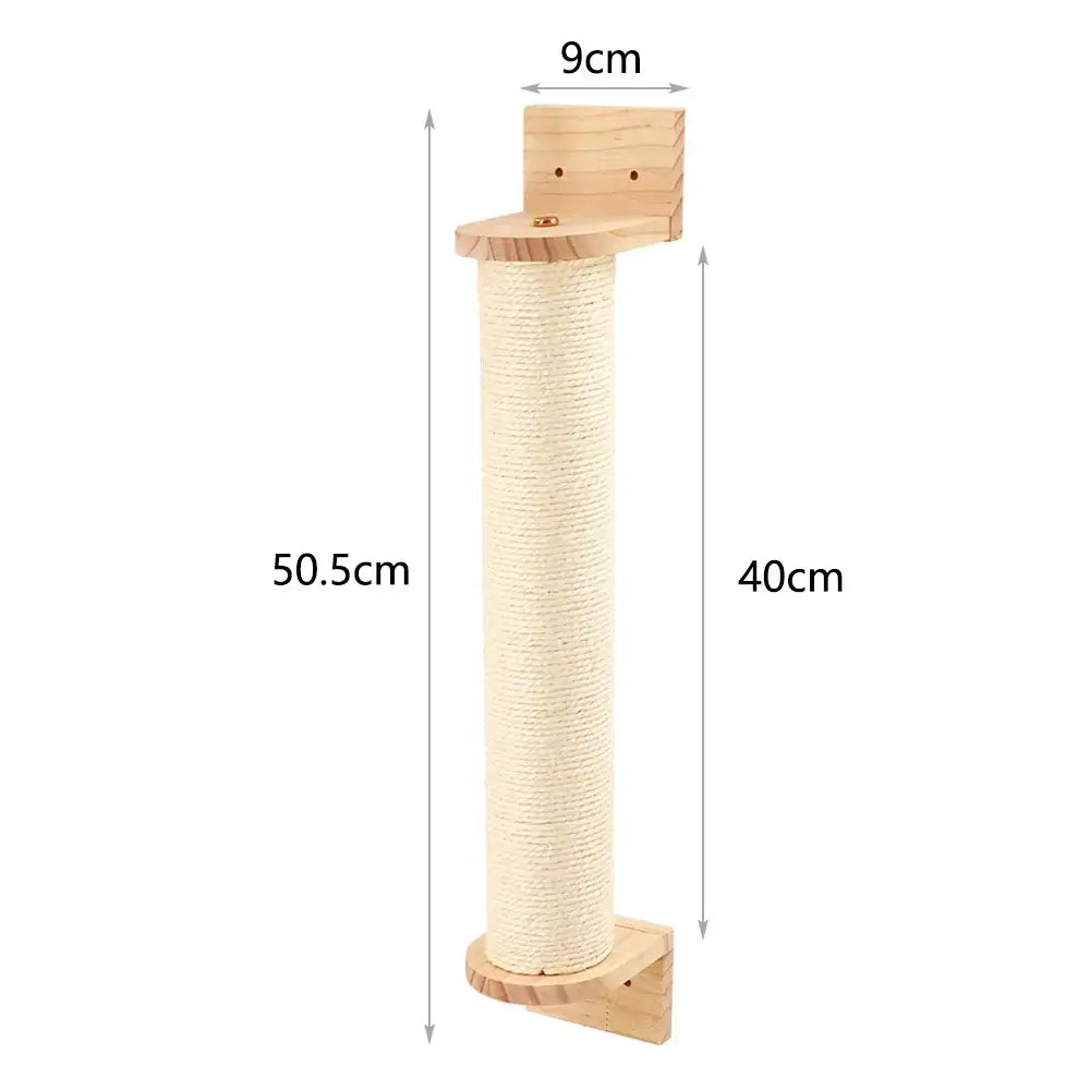 Cat Climbing Shelf Wall Mounted - scratching post c