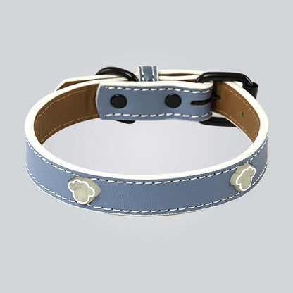 Cat Collar Adjustable and Luminous - Blue / L - Cat collar