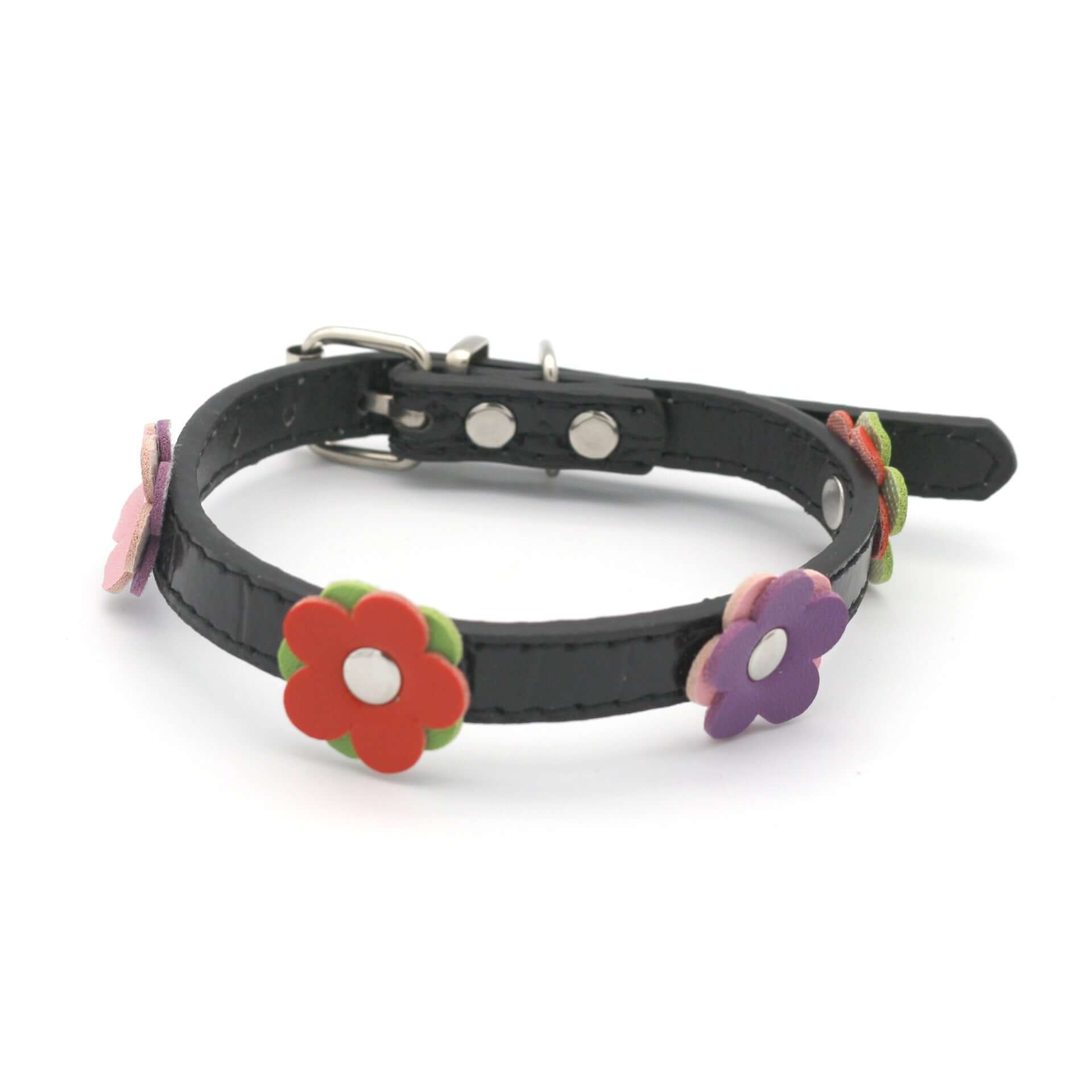 Cat Collar Cross Border - Black - Cat collar