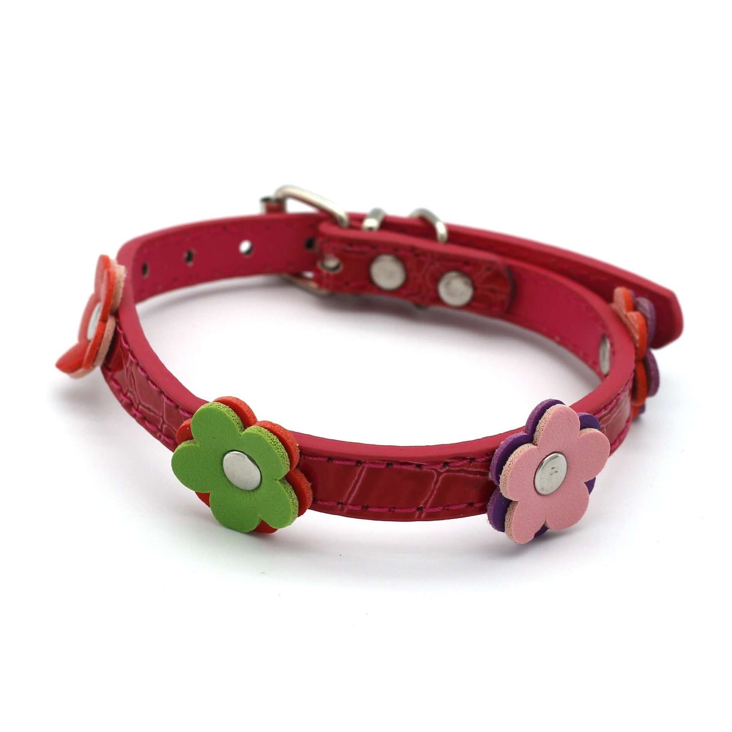 Cat Collar Cross Border - Rose Red - Cat collar