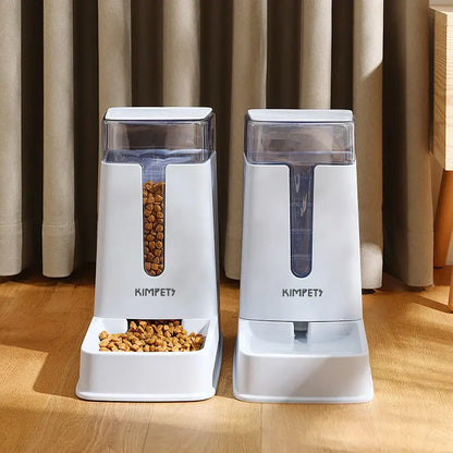 Cat/Dog  2-in-1 Automatic Feeder & Water Dispenser Set - Just4Pets