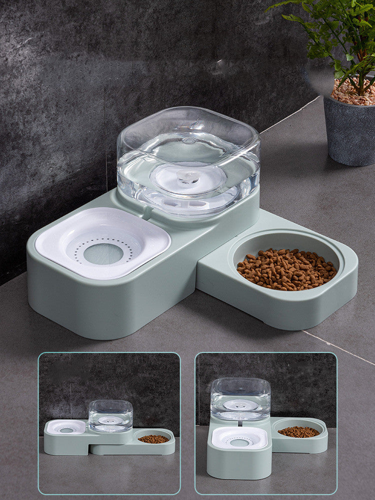 Cat Double Feeding Bowl - Cat Bowl