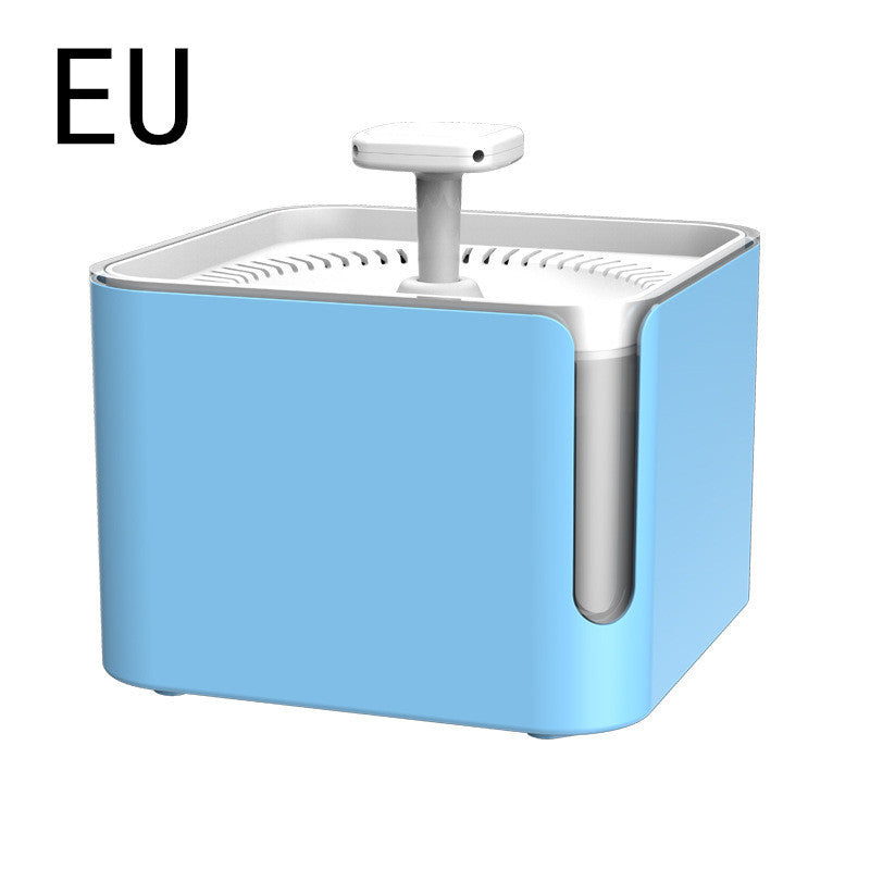 Cat Drinking Fountain Automatic 3L - Blue / EU Ordinary - Pet drinking