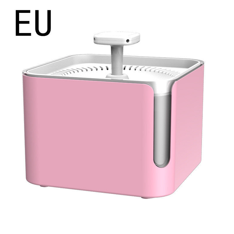 Cat Drinking Fountain Automatic 3L - Pink / EU Ordinary - Pet drinking