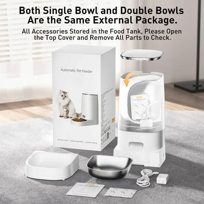 Cat Feeder Smart Wi-Fi* ROJECO - Just4Pets