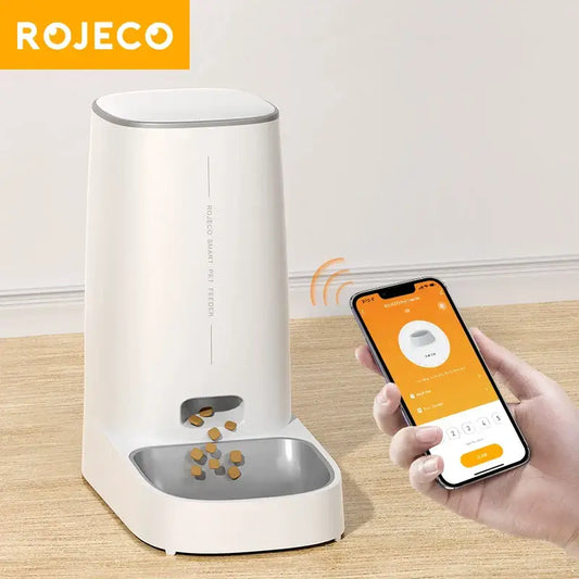 Cat Feeder Smart Wi-Fi* ROJECO - Just4Pets