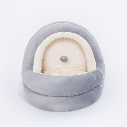 Cat House High Quality - Beige grey / L - Cat bed
