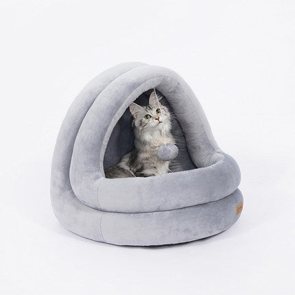 Cat House High Quality - Grey / L - Cat bed