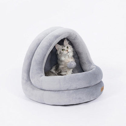 Cat House High Quality - Grey / L - Cat bed