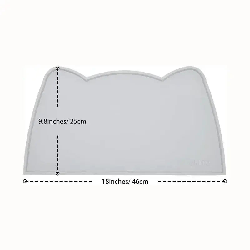 Cat Mat Silicone Waterproof