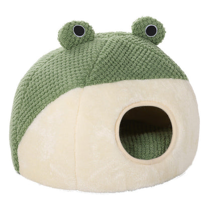 Cat Nest Frog Shape - Cat bed