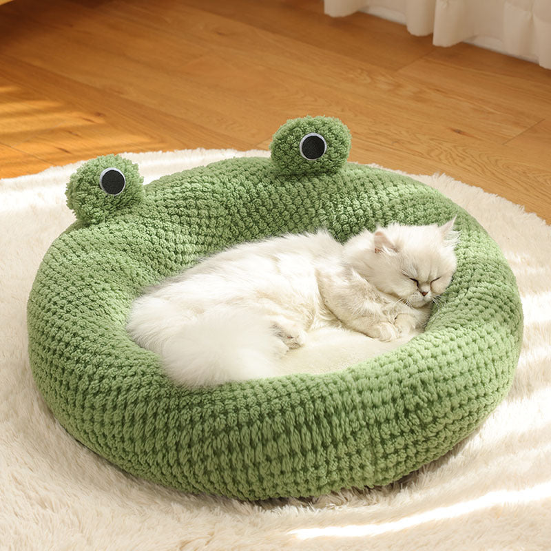 Cat Nest Frog Shape - Cat bed