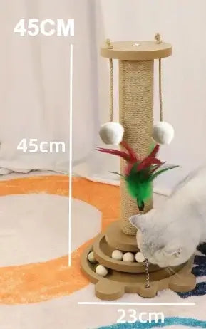 Cat Scratcher with Durable Sisal Scratching Board - 45-23cm / cat scratcher