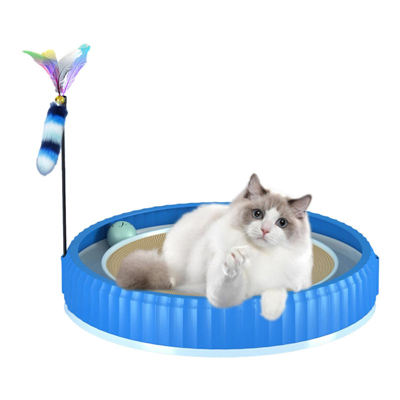 Cat Scratching Board Round Shape - Cat Scratcher