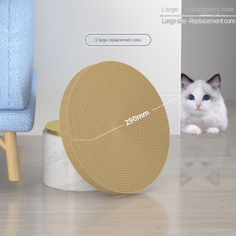 Cat Scratching Board Round Shape - Cat Scratcher