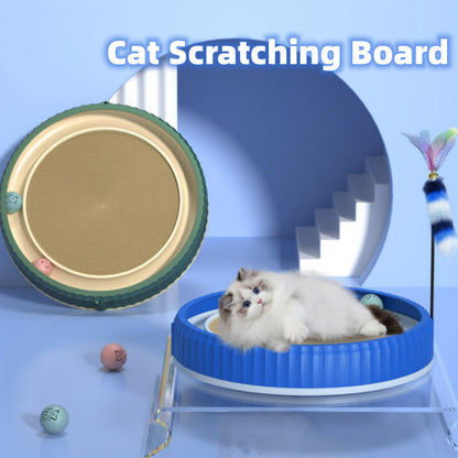 Cat Scratching Board Round Shape - Cat Scratcher