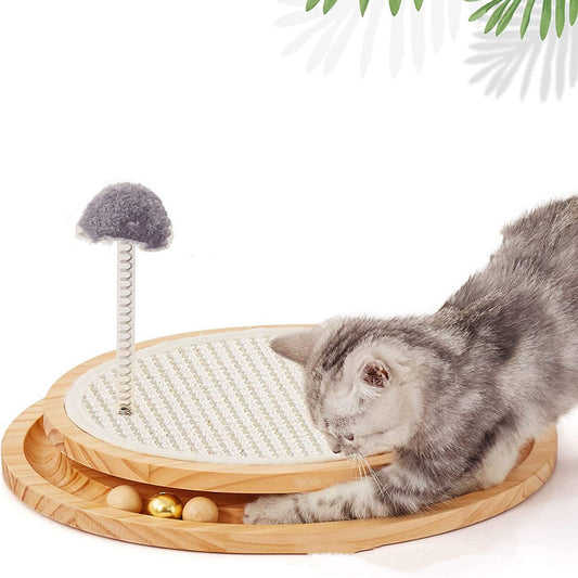Cat Scratching Pad Toy - Primary Color / 400X340X47MM - Cat Scratcher