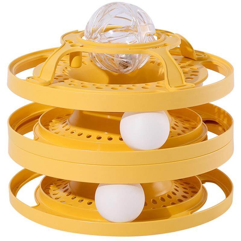 Cat Spinner Ball Toy Set - Cat Toy