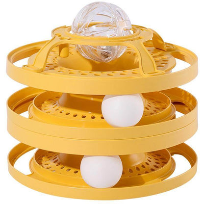 Cat Spinner Ball Toy Set - Cat Toy