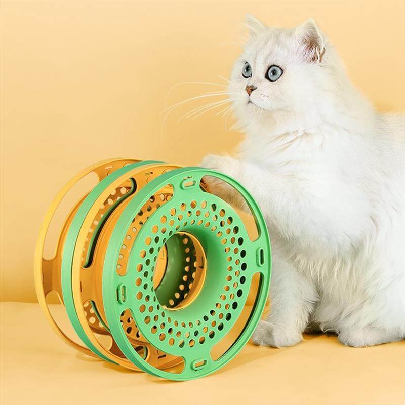 Cat Spinner Ball Toy Set - Cat Toy