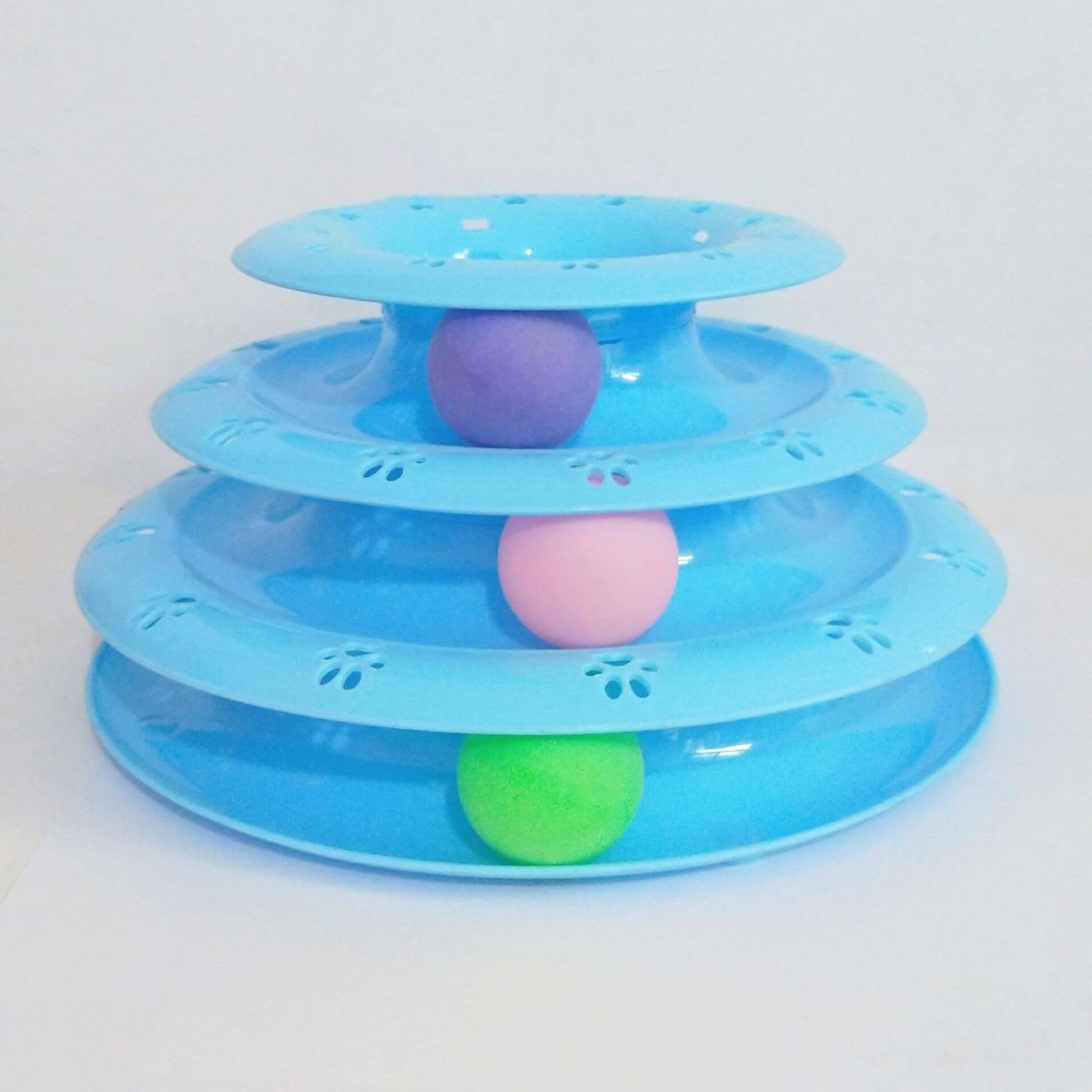 Cat Toy Coloured - Blue - Cat Toy