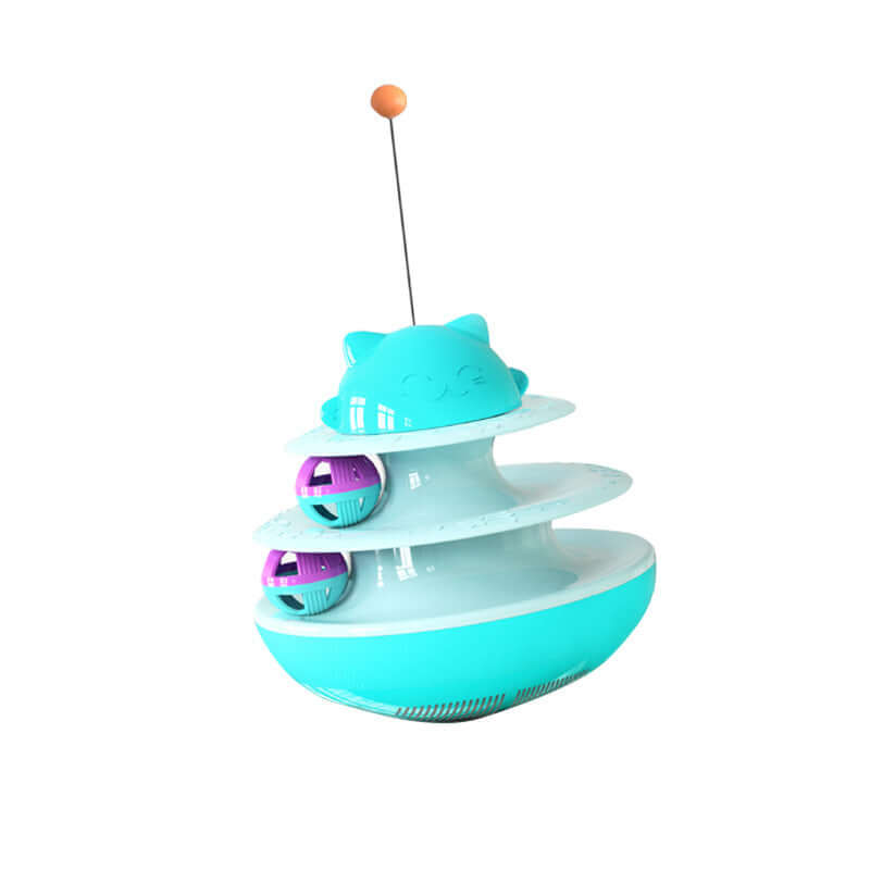 Cat track toy - Blue - Cat Toy
