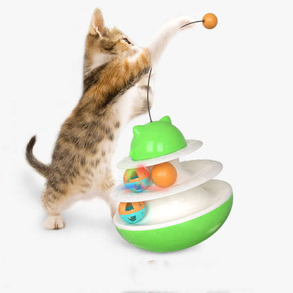Cat track toy - Green - Cat Toy