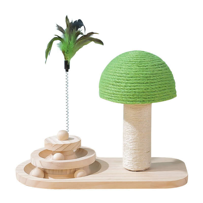 Cat Tree Scratcher - Green - Cat Scratcher