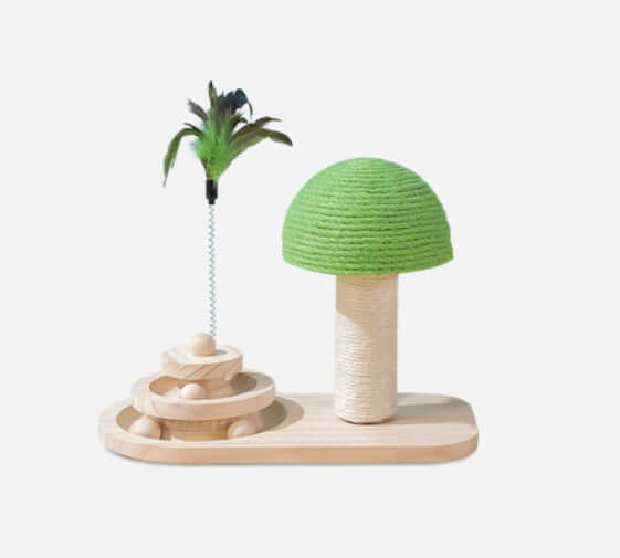 Cat Tree Scratcher - Green - Cat Scratcher
