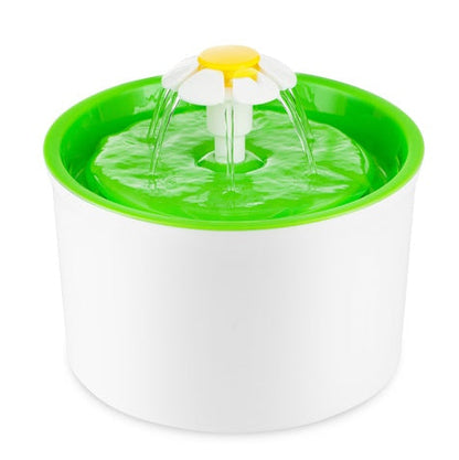 Cat Water Drinking Fountain - Green / UK / A - Pet drinking