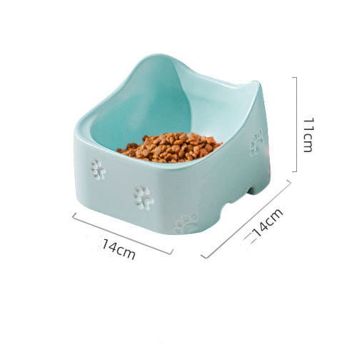 Ceramic bowl for pets - Green / One size - Ceramic bowl