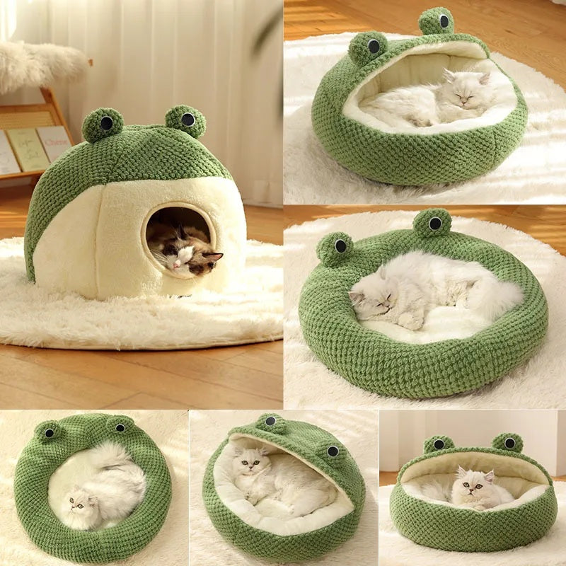 Cat Nest Frog Shape