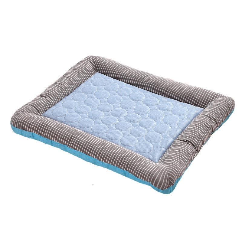 Cooling Pad Bed For Dogs - Blue / L - Pet Bed
