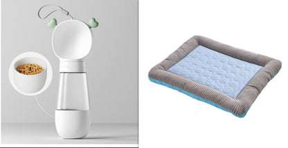 Cooling Pad Bed For Dogs - Blue set1 / L - Pet Bed