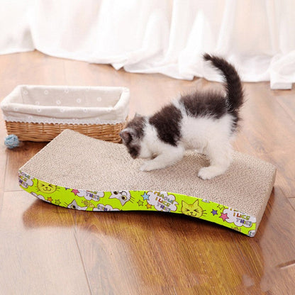 Corrugated cat scratch board - M / Wave - Cat Scratcher