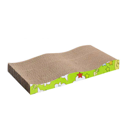 Corrugated cat scratch board - M / Wave - Cat Scratcher
