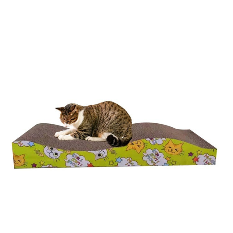 Corrugated cat scratch board - M / Wave - Cat Scratcher