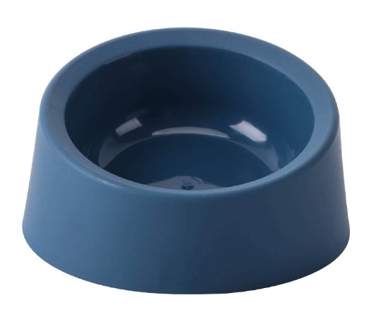 Deep Pet Bowl - 140 × 140 × 85mm / Single Bowl Blue - Pet bowl