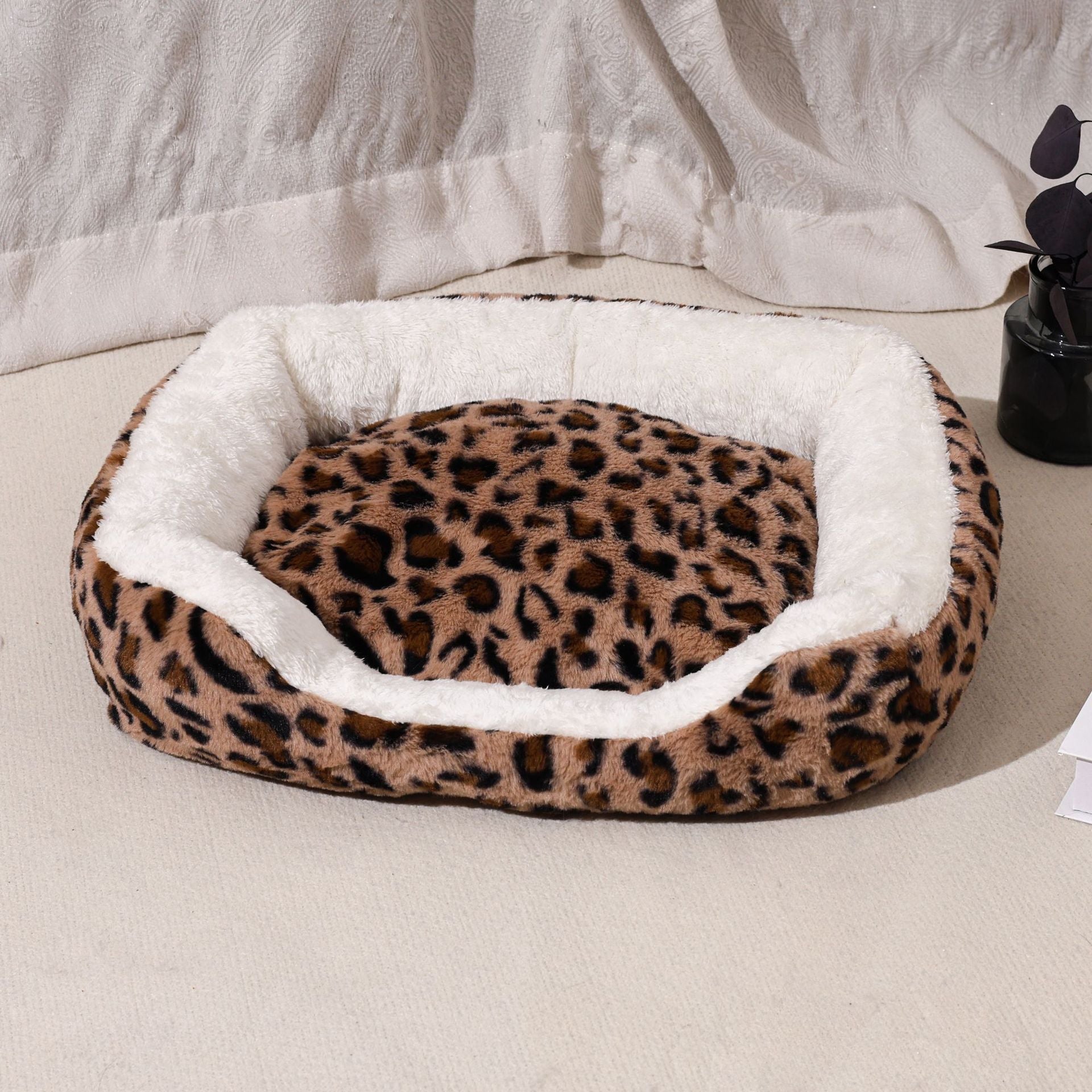 Dog Bed Four Seasons - L / Coffee Color - Pet Bed