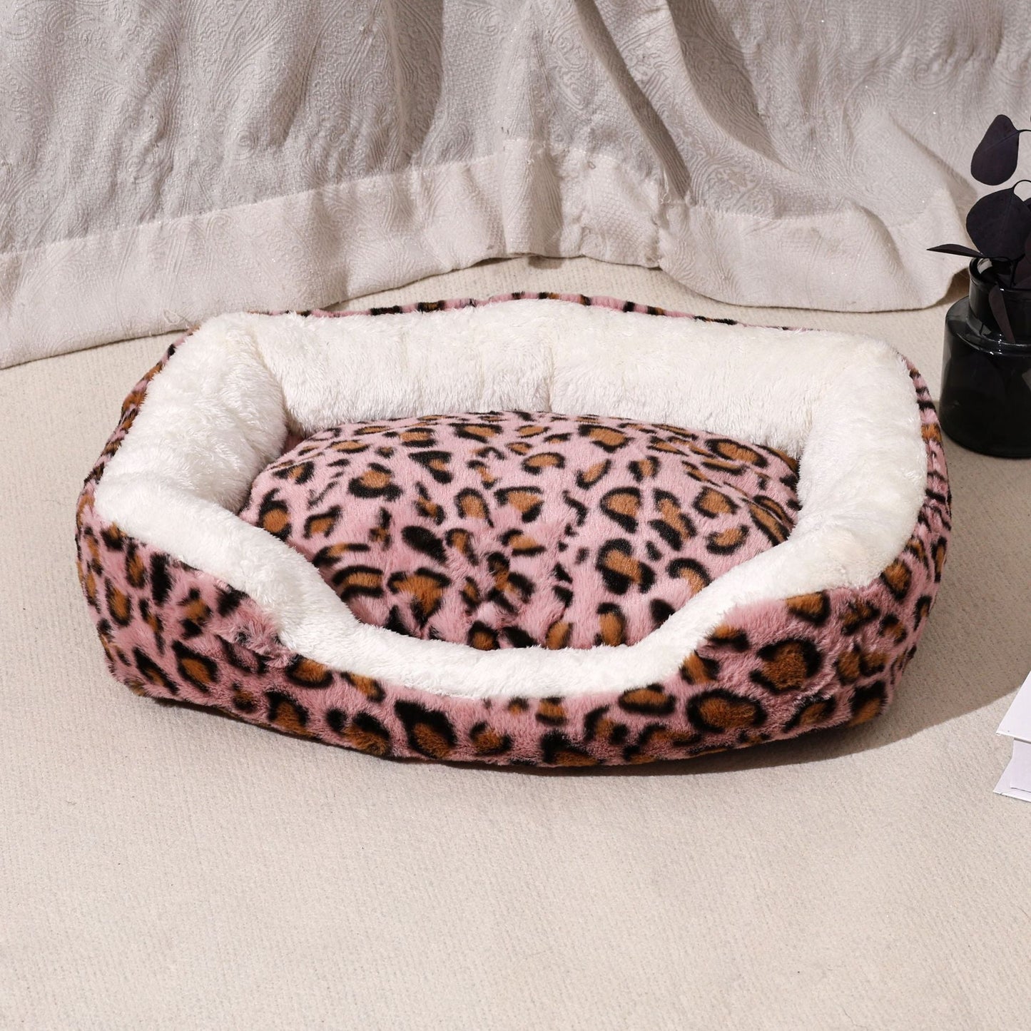 Dog Bed Four Seasons - L / Pink - Pet Bed