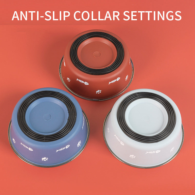 Dog Bowl Paw Design - Pet bowl