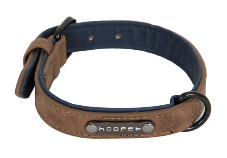 Dog collar x - Brown / L - Dog collar