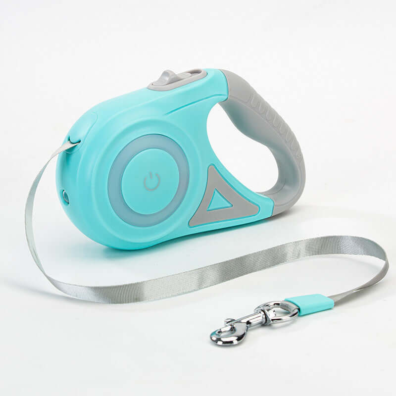 Dog Leash Retractable and Automatic - Green 5M / Single traction rope - Dog leash