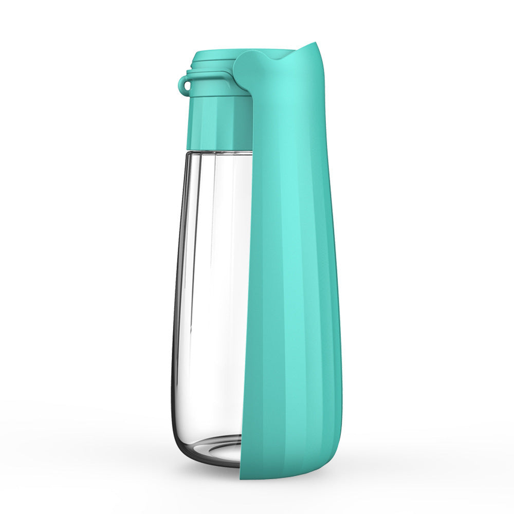 Dog Portable Water Bottle - Lake Blue 550ml - Pet drinking