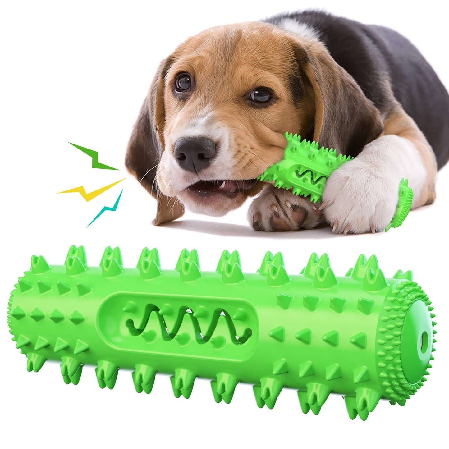Dog Teething Stick Toy - Green - Dog toy