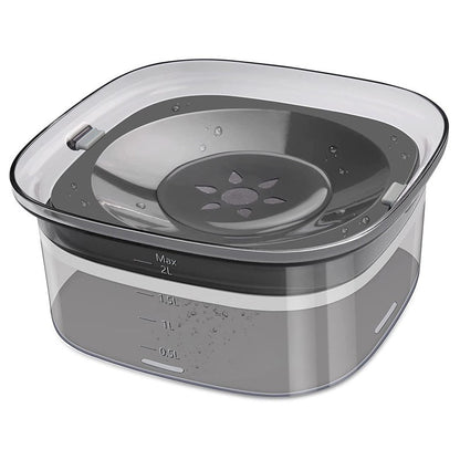 Dog Water Bowl - Black - Dog Bowl